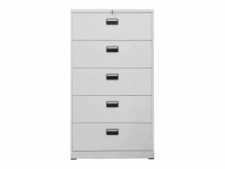 Archivador Claro 90x46x164 cm Acero Gris Clearance