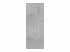 Archivador hormigón 60x32x153 cm madera de ingeniería^ New