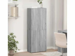 Archivador Sonoma 60x32x153cm madera de ingeniería Gris Sale