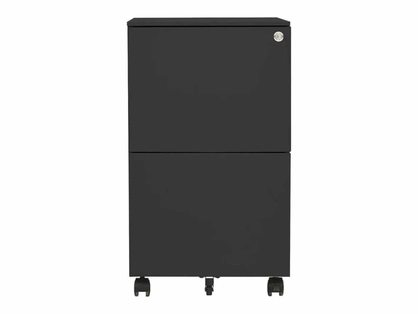 Archivador móvil Antracita 39x45x67 cm Acero Marru00f3n Sale