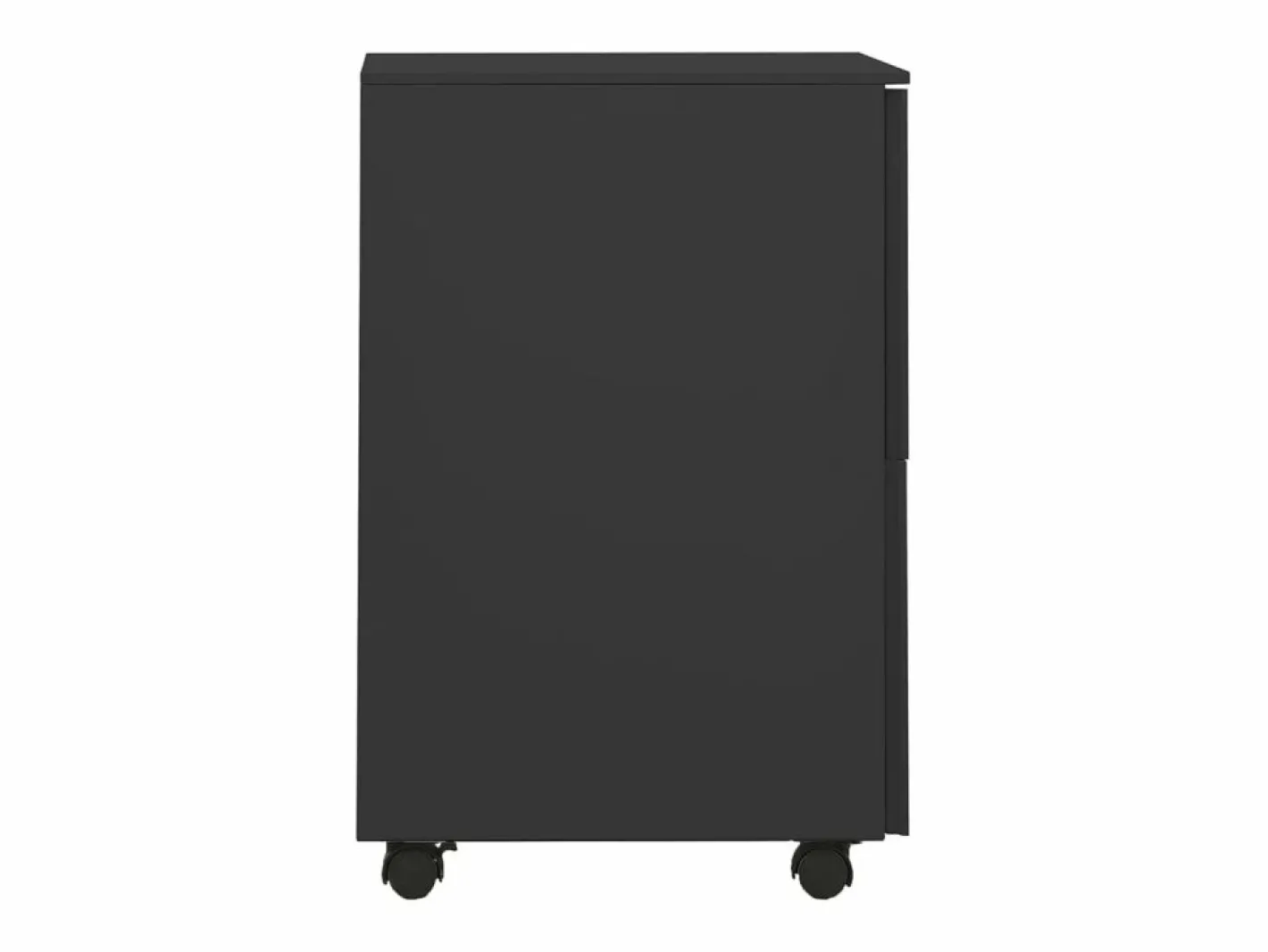 Archivador móvil Antracita 39x45x67 cm Acero Marru00f3n Sale