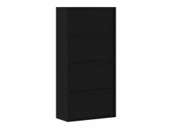 Archivador 90x40x180 cm acero Negro Hot