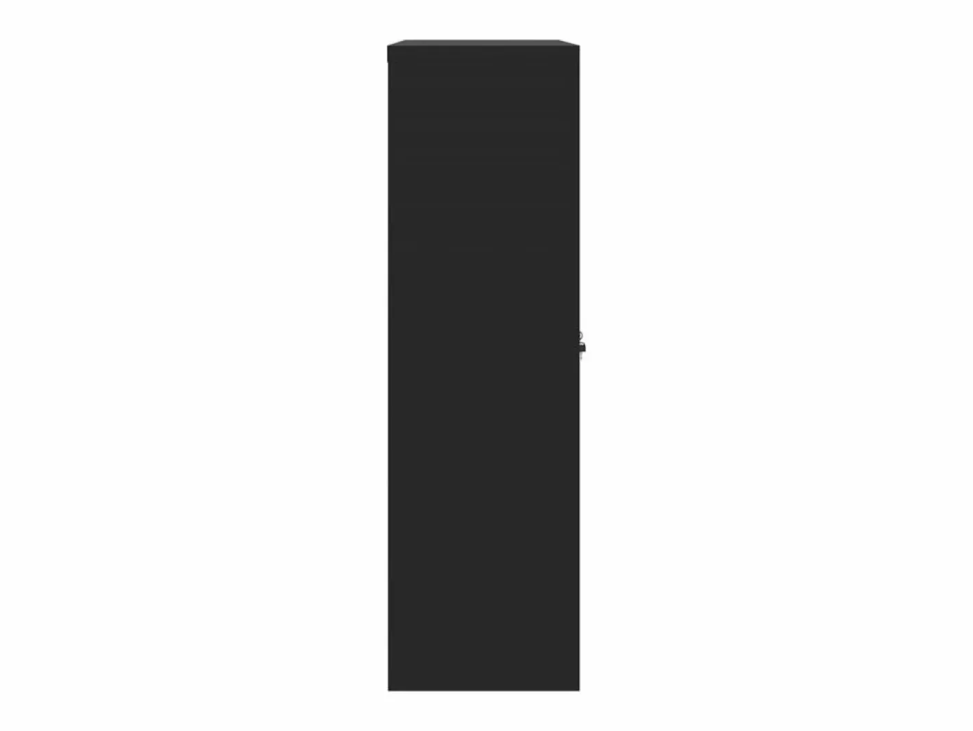 Archivador 90x40x140 cm acero Negro