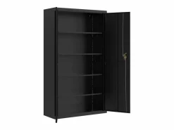 Archivador 105x40x180 cm acero Negro Best