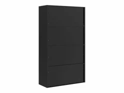 Archivador 105x40x180 cm acero Negro Best