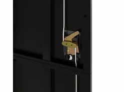 Archivador 105x40x180 cm acero Negro Best