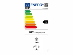 Arcón congelador Svan SCH1501EDC cíclico 142L Dual Cooling E 69,8 cm Blanco Online