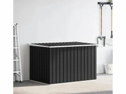 Arcón de jardín Antracita 171x99x93 cm Gris Online