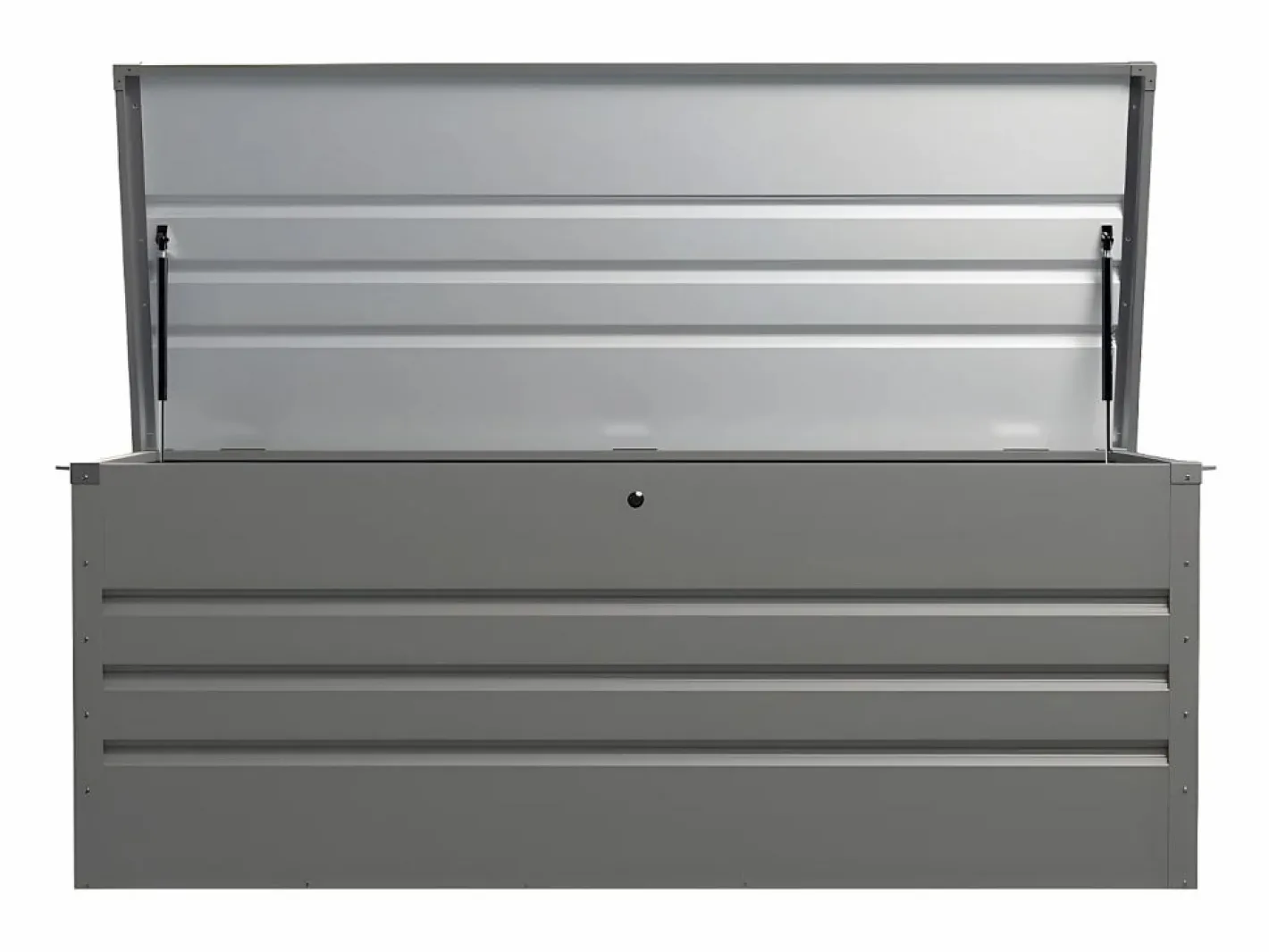 Arcón de jardín de acero galvanizado volumen 582L - TOMASO^Vente-unique Hot