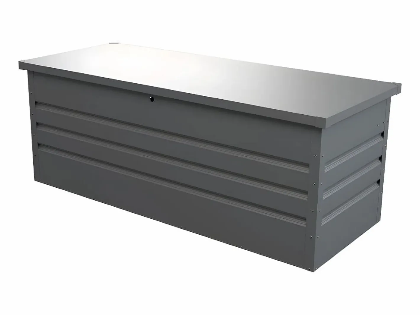 Arcón de jardín de acero galvanizado volumen 582L - TOMASO^Vente-unique Hot