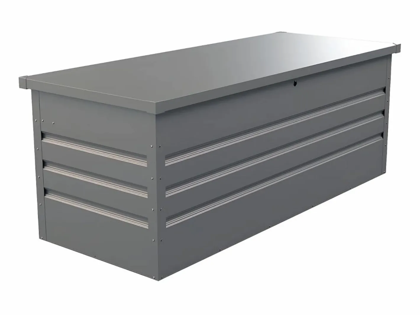 Arcón de jardín de acero galvanizado volumen 582L - TOMASO^Vente-unique Hot