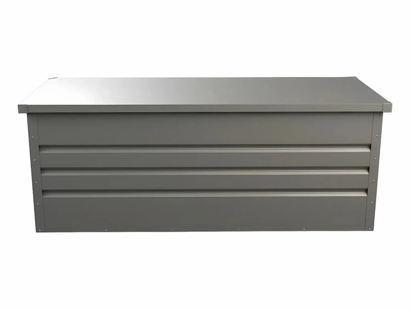 Arcón de jardín de acero galvanizado volumen 582L - TOMASO^Vente-unique Hot