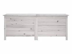 Arcón de jardín madera maciza abeto 150x50x56,5 cm^vidaxl New