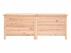 vidaxl Baúl De Jardín|Arcón de jardín madera maciza abeto 150x50x56,5 cm