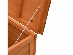 vidaxl Baúl De Jardín|Arcón de jardín madera maciza abeto 99x49,5x58,5 cm