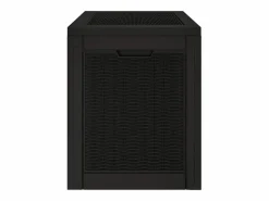Arcón de jardín 55,5x43x53 cm polipropileno Negro Best