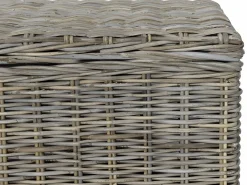 OZAIA Baúl Y Arcón|Accesorios De Almacenaje|Arcón de kubu GAO - Ancho 130 x Prof. 45 x Alt. 44 cm -