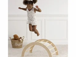 Atmosphera Arco de escalada madera marrón 41x81x50 cm Marru00f3n Sale