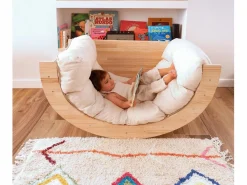 Arco evolutivo aprendizaje Montessori de contrachapado de pino Color natural claro Discount