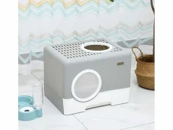 AHD Arenero para gatos de plástico cómodo caja fácil de limpiar Cataway Multicolor Sale