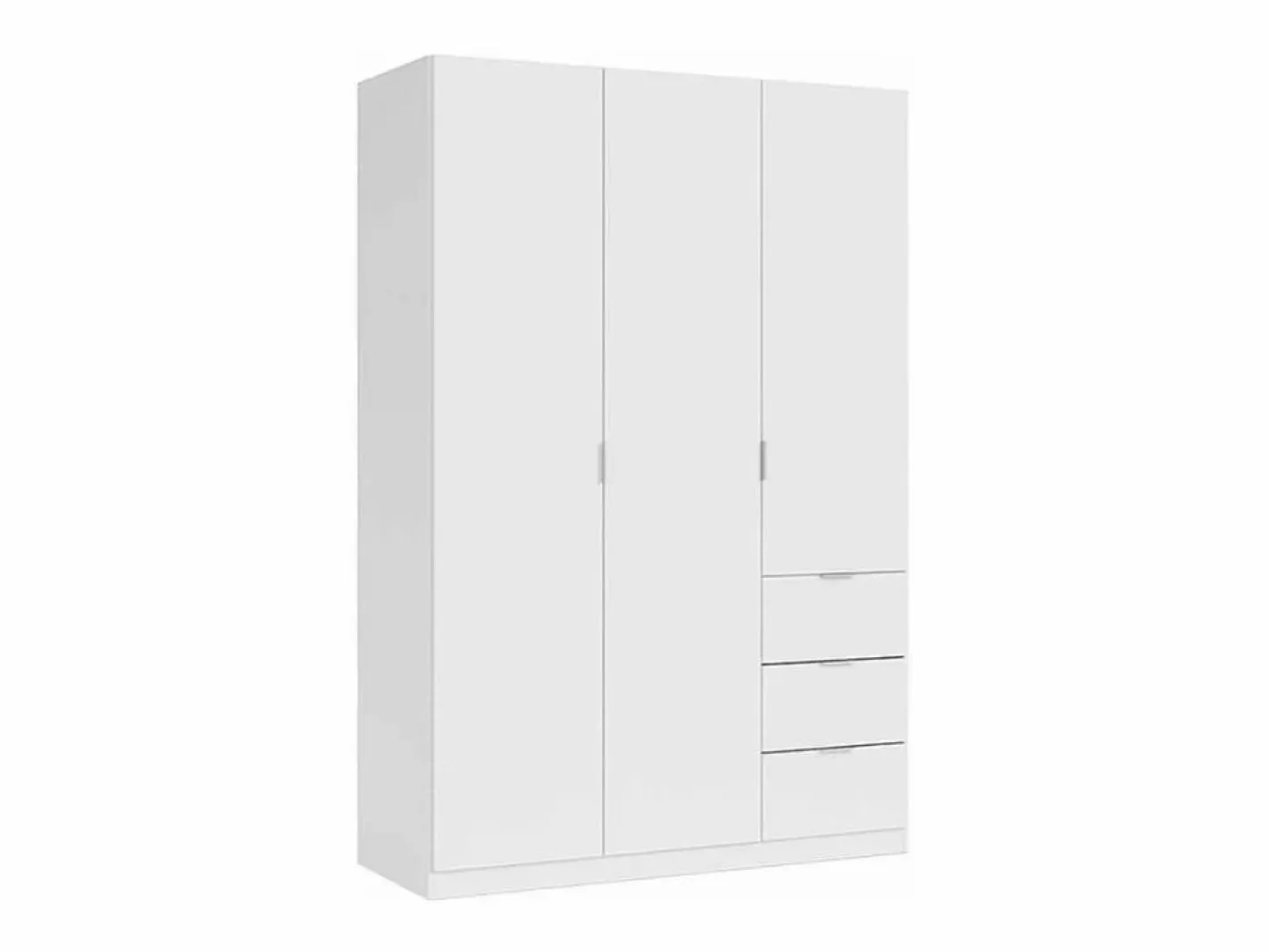 Armario|Armario 3 puertas abatibles 3 cajones acabado . 180cm(alto). 121cm(ancho). 52cm(fond