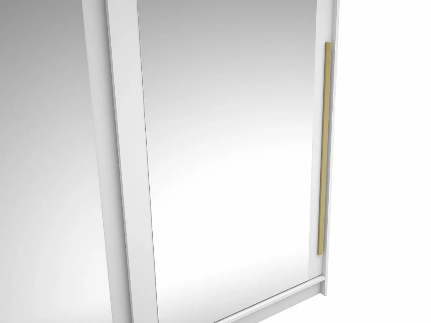Armario 2 puertas correderas - Con espejos - L200 cm - Color: - ALVARENO^Vente-unique