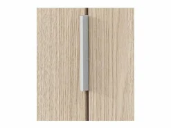 Loungitude Armario|Armario 2 puertas 180x81x52 cm roble 81X180X52 CM