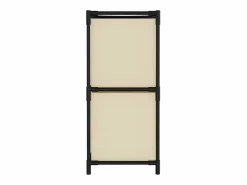 vidaxl Cajonera De Escritorio|Armario almacenaje de acero con 4 cestas tela 63x30x71 cm