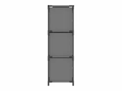 Armario almacenaje de acero con 3 cajones tela 34x34x101cm^vidaxl Discount