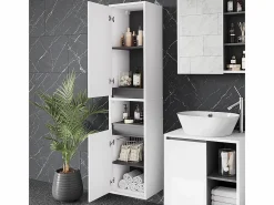 Armario alto /gris 38x33x170 viola^Vicco New