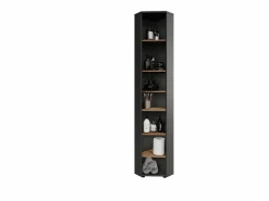 Armario alto esquinero antracita/artisan 33x33x192 irma^Vicco Outlet