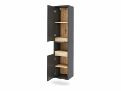 Vicco Armario alto /artisan 38x33x170 viola Gris