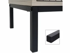 Armario alto -O42, aspecto madera beige^MCW New