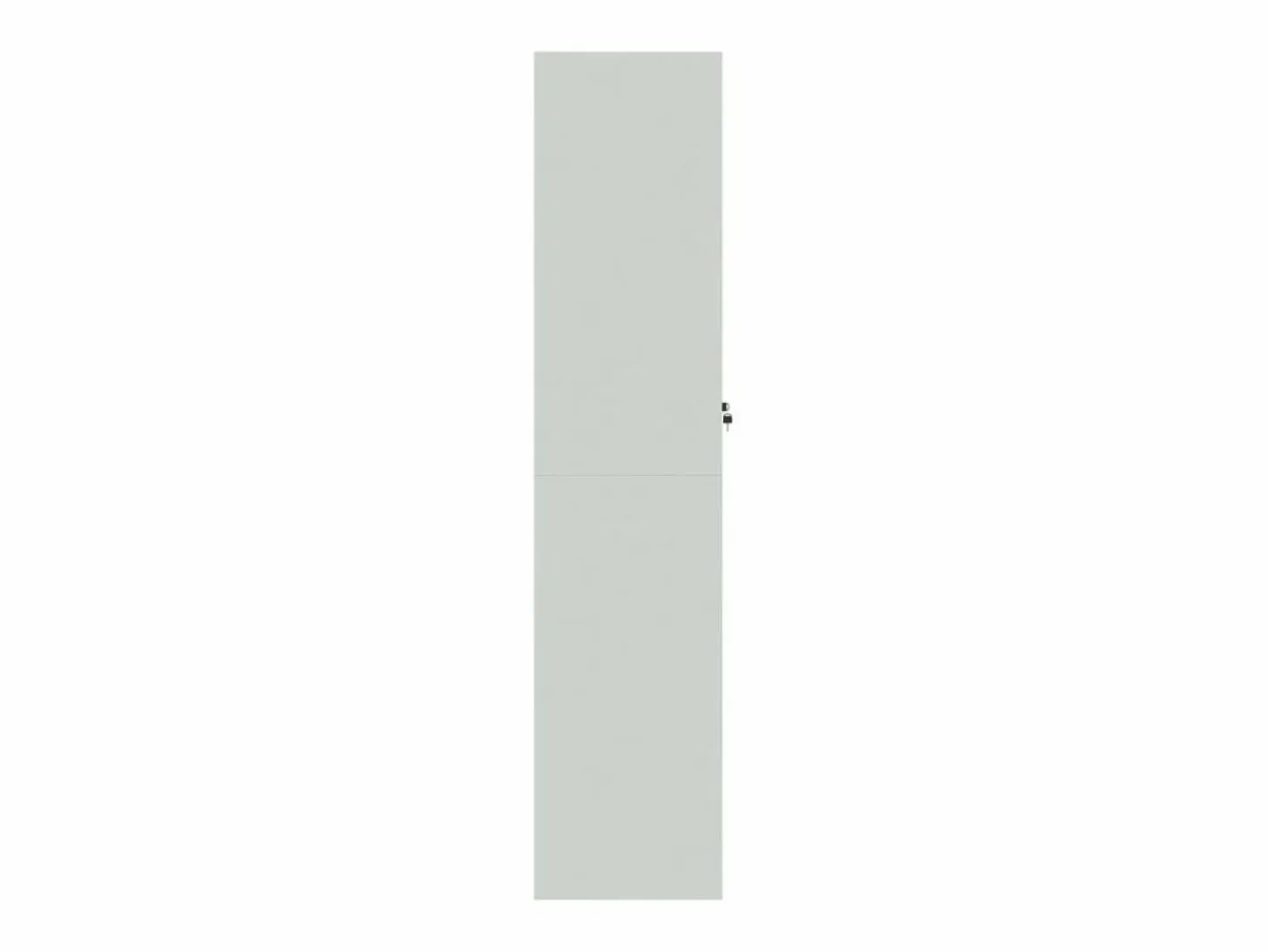 Armario archivador de acero claro 90x40x180 cm ES793373 Gris Discount