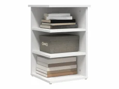 Clicnbuy Armario auxiliar de madera contrachapada 35x35x55 cm Blanco Outlet
