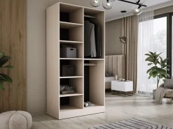Armario: Arena / Vidrio Ranurado, 100 x 200 x 51 cm^ Sale