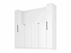 Armario cabecero L206 cm con almacenamiento en color - ANTERO^Vente-unique