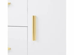 Armario con espejo, 2 cajones y 2 puertas - 90 x 40 x 180 cm^Hauss Spole Sale
