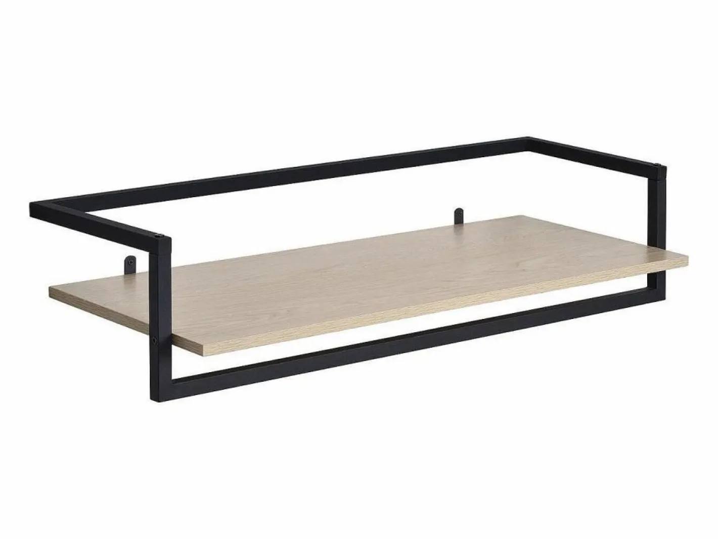 Armario con estante de pared de madera y metal Etan^ Discount