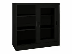 Armario con puerta corredera acero 90x40x90 cm^vidaxl Clearance