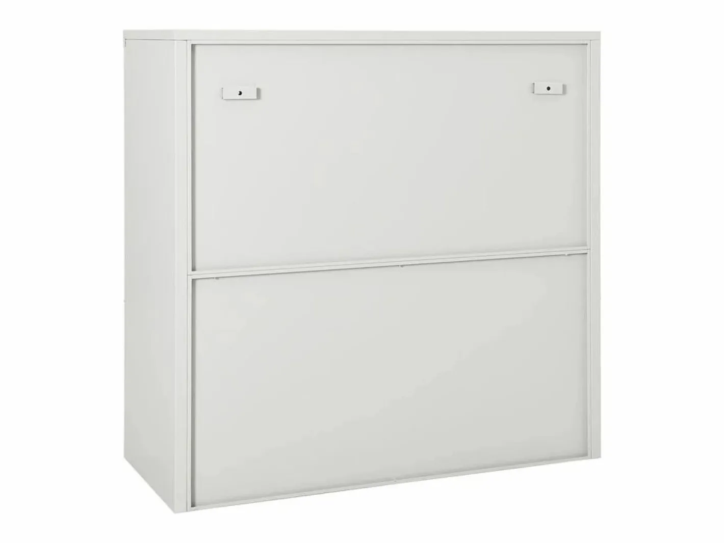 vidaxl Armario con puerta corredera claro acero 90x40x90 cm Gris Outlet