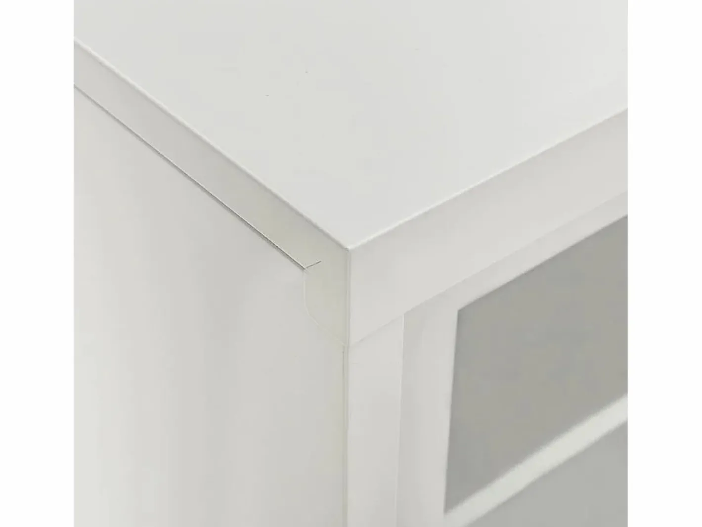 vidaxl Armario con puerta corredera claro acero 90x40x90 cm Gris Outlet