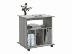 vidaxl Cajonera De Escritorio|Armario con ruedas madera contrachapada Sonoma 60x45x60 cm