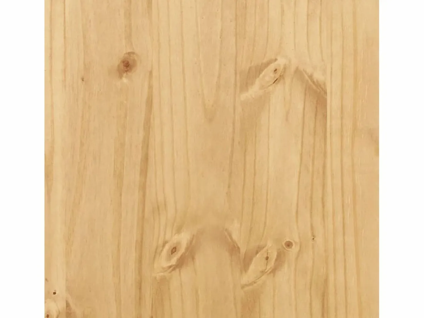 vidaxl Armario con vitrina Corona madera maciza pino 103,5x42x180 cm Color natural claro Online