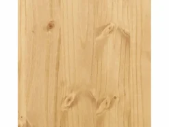 vidaxl Aparador De Cocina|Armario con vitrina Corona madera maciza pino 100x48,5x179 cm