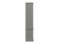 Clicnbuy Vitrina|Armario con vitrina VIGO madera maciza pino 85x35x170 cm