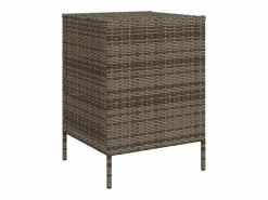 vidaxl Baúl De Jardín|Armario de almacenaje de jardín ratán PE 55x59x80 cm