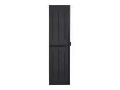 Armario de almacenaje de jardín ratán PP 65x45x172 cm ES229068^ Sale