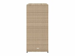 Armario de almacenaje de jardín ratán PE 105x55x113 cm^vidaxl Discount