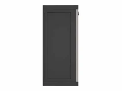 Armario De Jardín|Armario de almacenaje exterior PP y negro 65x37x85 cm ES254627